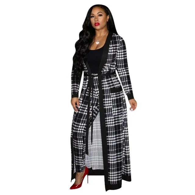 Nia Bella 2pc Coat   Pants Set (Curvy Sizes)