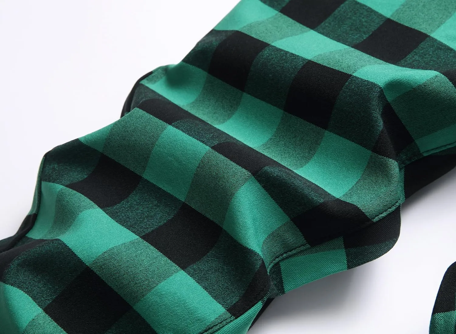 NOVOCCT Plaid Pants for Men - Skinny Mens Dress Pants - Stretch Slim Fit Business Casual Dress Chinos for Men