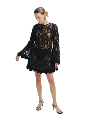 Odessa Mini Dress in Black