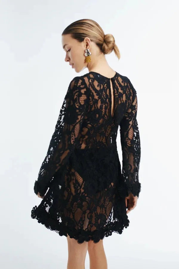 Odessa Mini Dress in Black