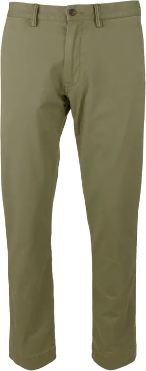 POLO RALPH LAUREN Men's Stretch Slim Fit Chino Pants Olive Green 35X32