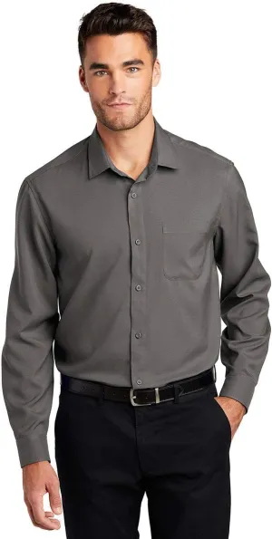 Port Authority Men's Long Sleeve Performance Staff Button-Down Shirt