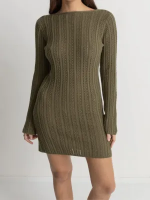 Rhythm - Rhythm - Charlize Long Sleeve Mini Dress
