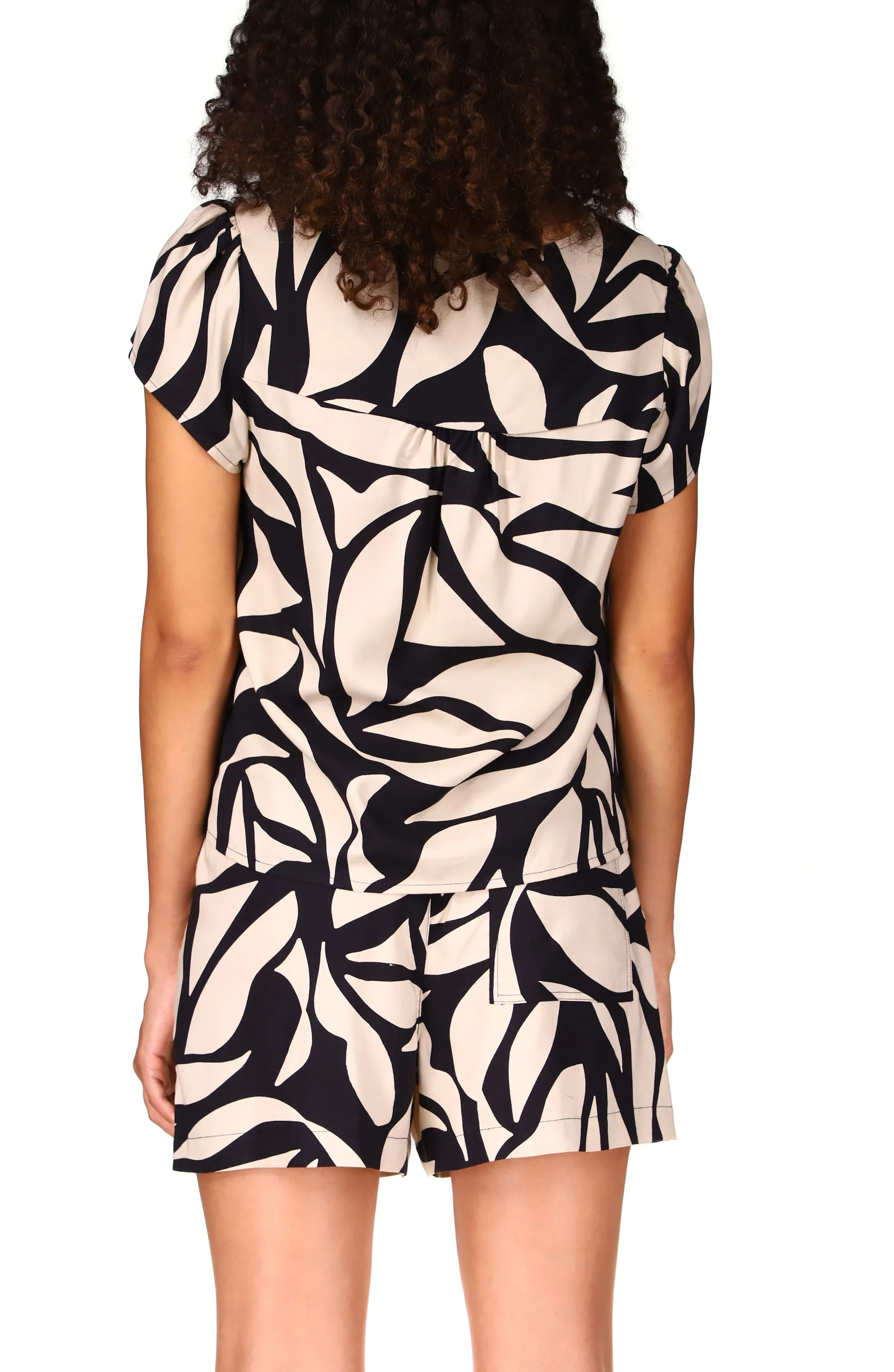 Riviera Blouse In Cabana