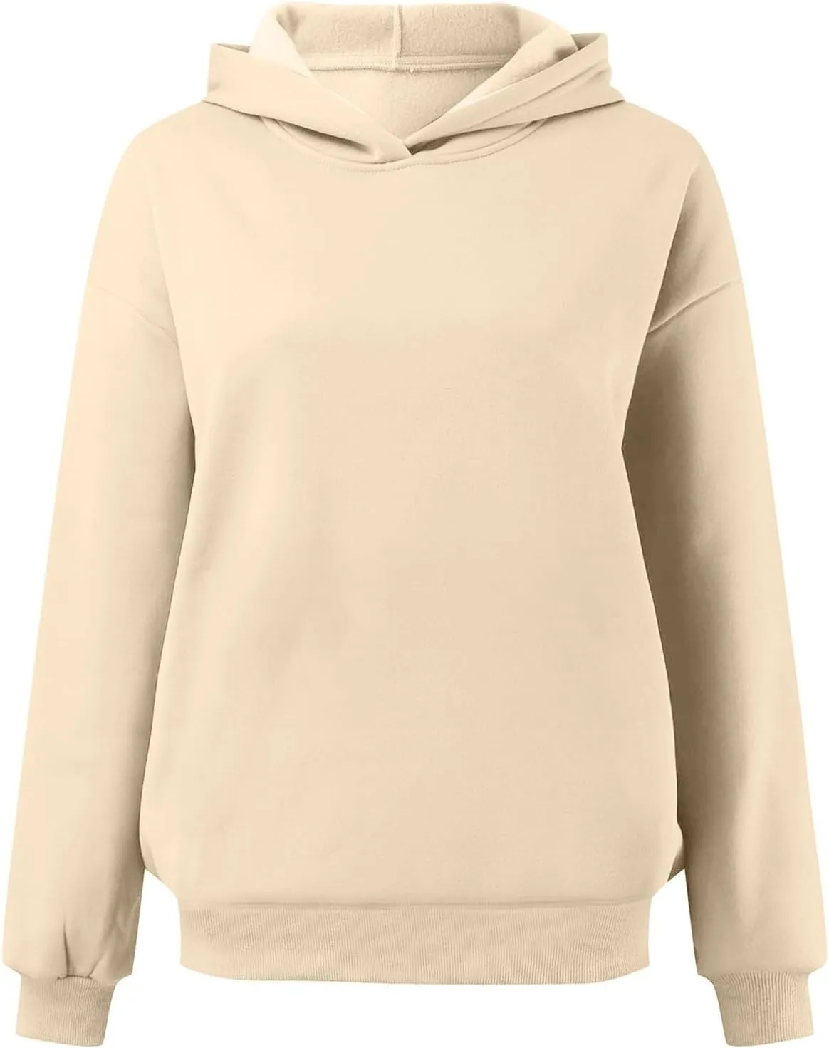 Sweatshirts for Women Oversized Hoodies Fleece Hooded Pullover Tops Sweaters Casual Comfy Fall Fashion Outfits Clothes 2024