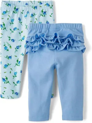 The Children's Place Baby Girls' and Newborn Pull on Pants