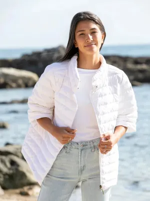 The Jewel Quilted Jacket [White-50828CN]