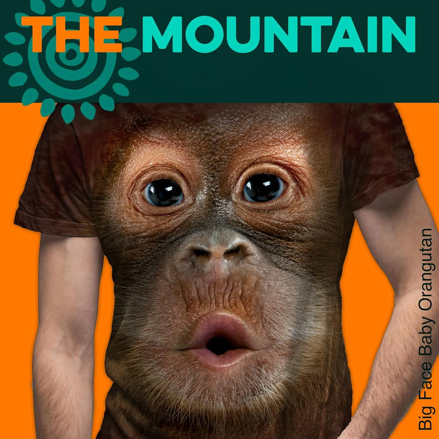 The Mountain Men's Big Face Baby Orangutan
