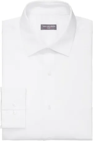 Van Heusen Men's Dress Shirt Regular Fit Ultra Wrinkle Free Flex Collar Stretch Solid