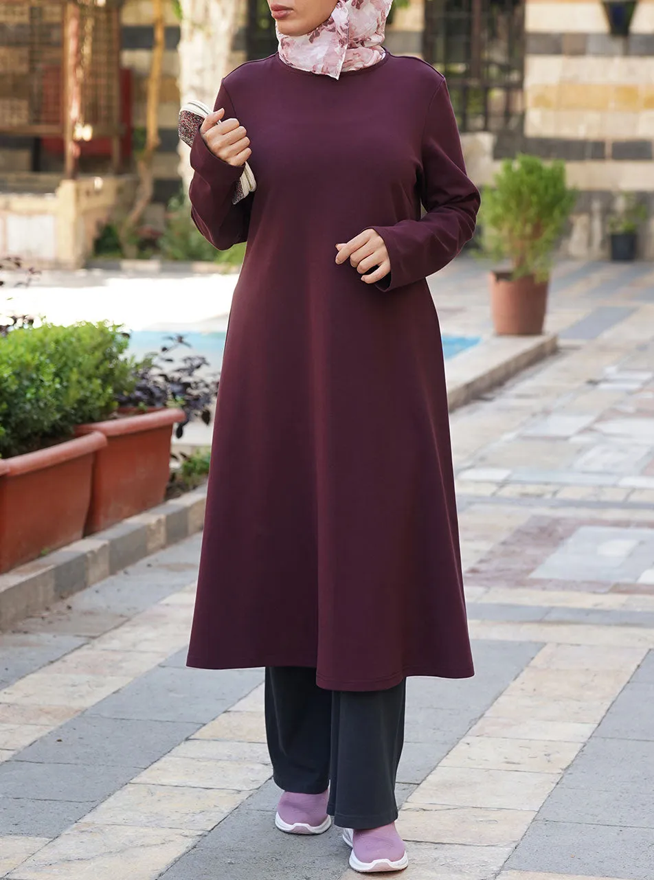 Winter Flared Jersey Tunic