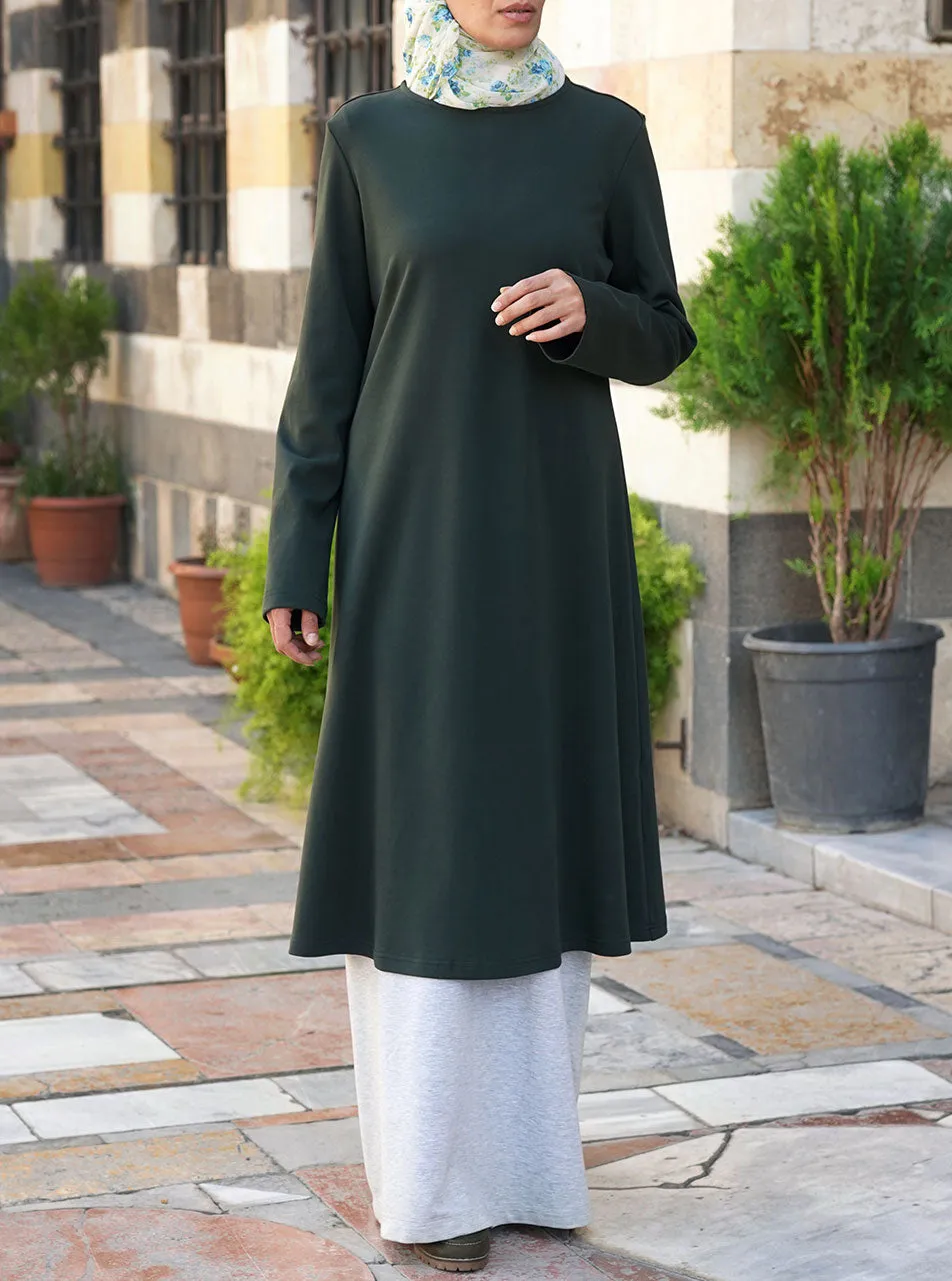 Winter Flared Jersey Tunic