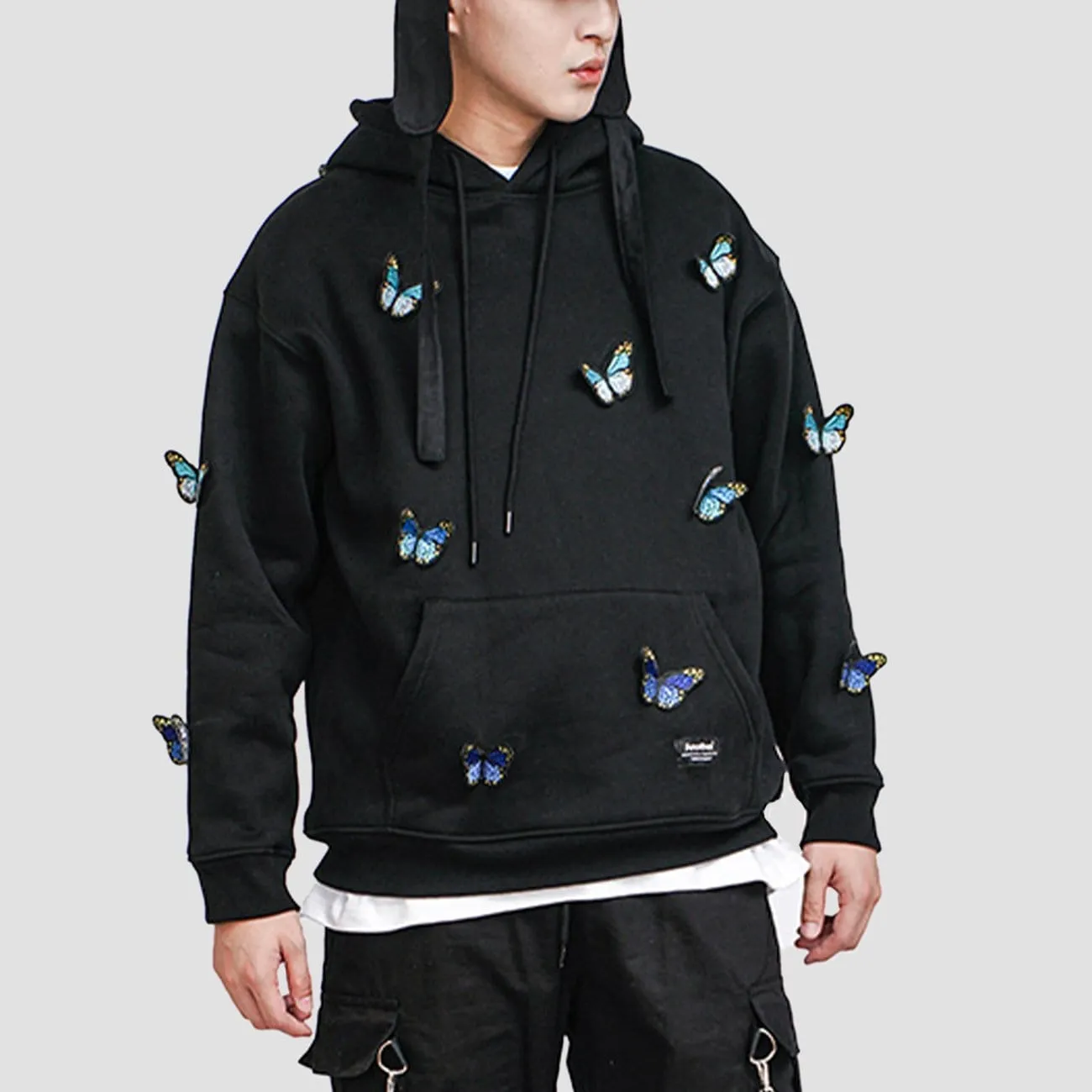 WLS Gradient Butterfly Fleece Hoodie