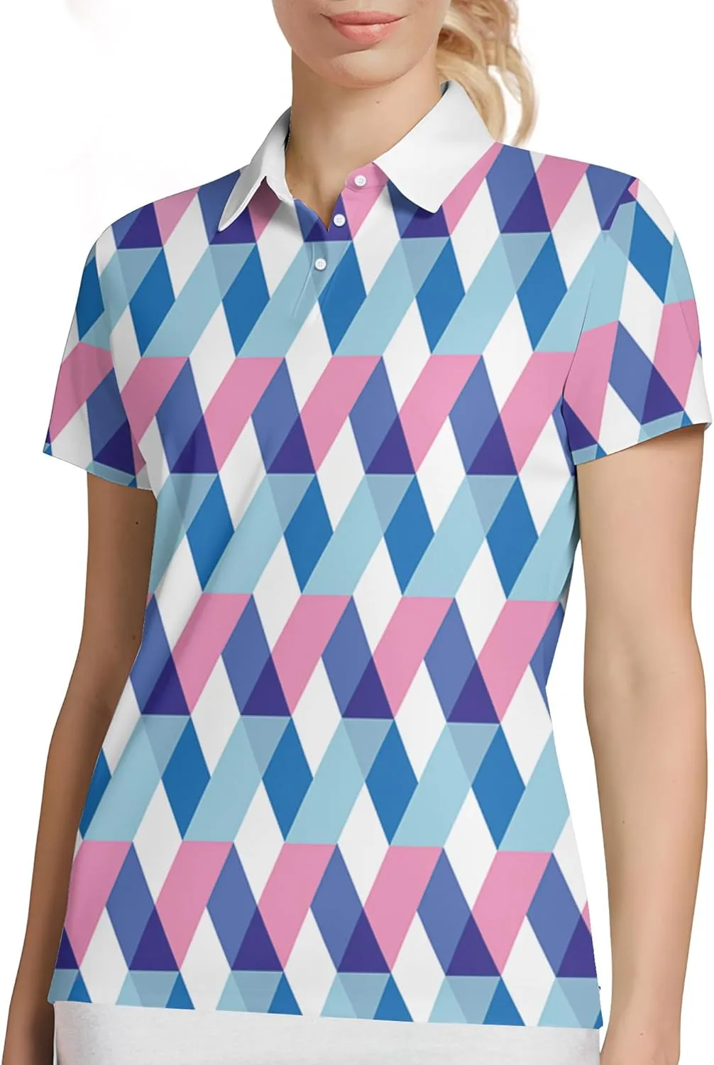 Womens Golf Shirt Polo Shirts for Women Funny Golf Outfit