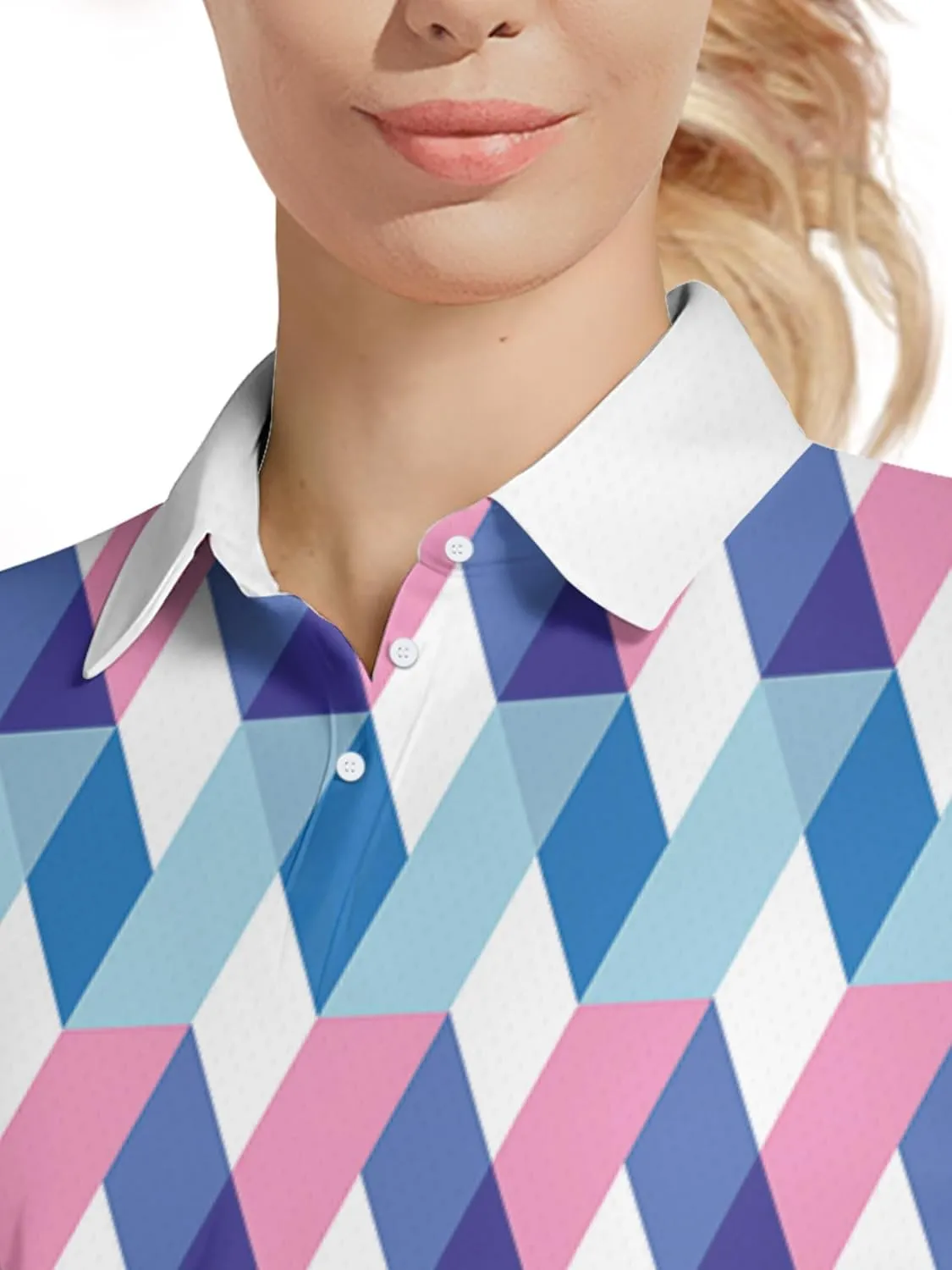 Womens Golf Shirt Polo Shirts for Women Funny Golf Outfit