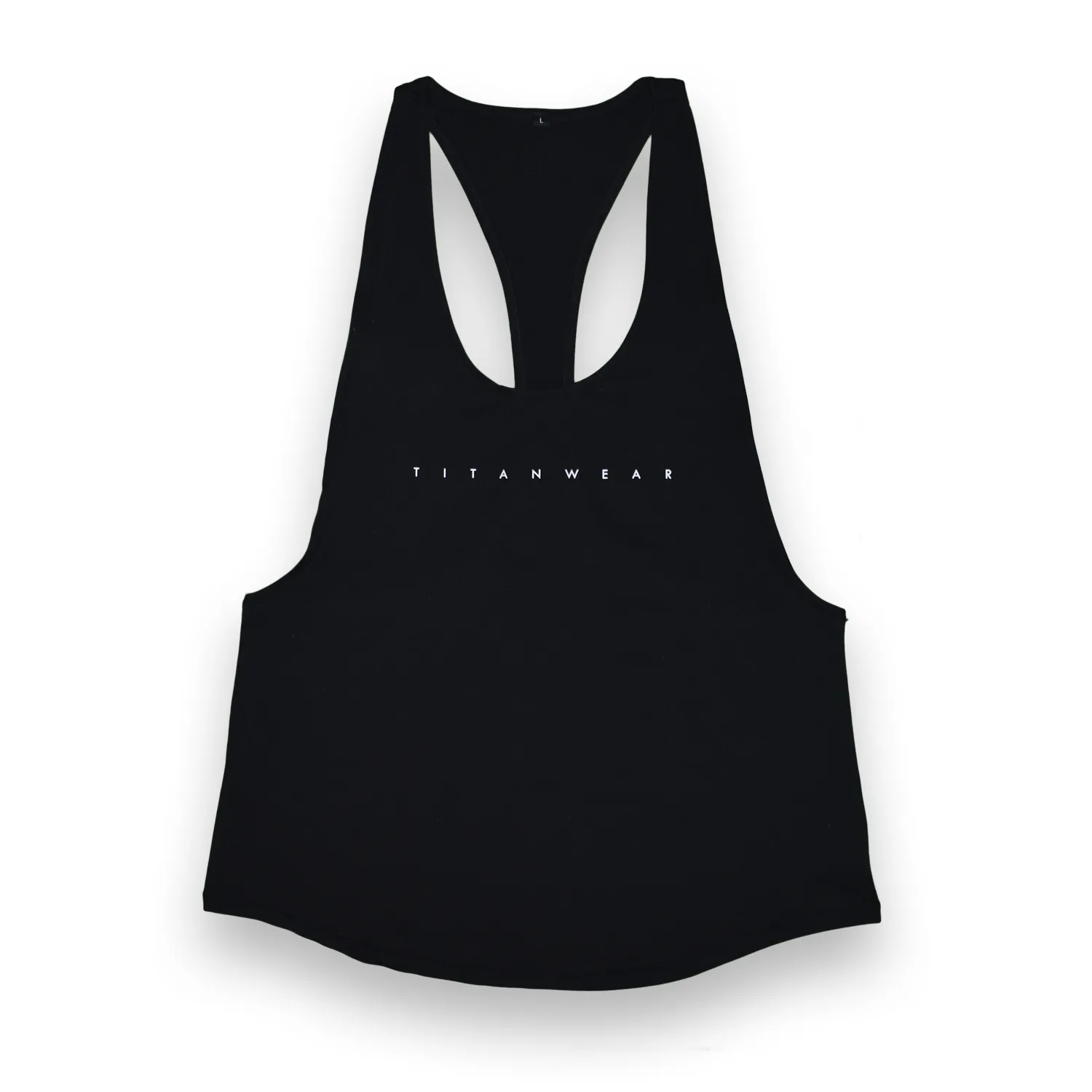 Women's Open-Back Poly Stringer - Black