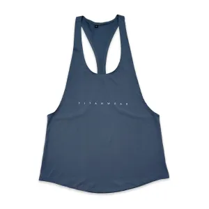 Women's Open-Back Poly Stringer - Dark Grey