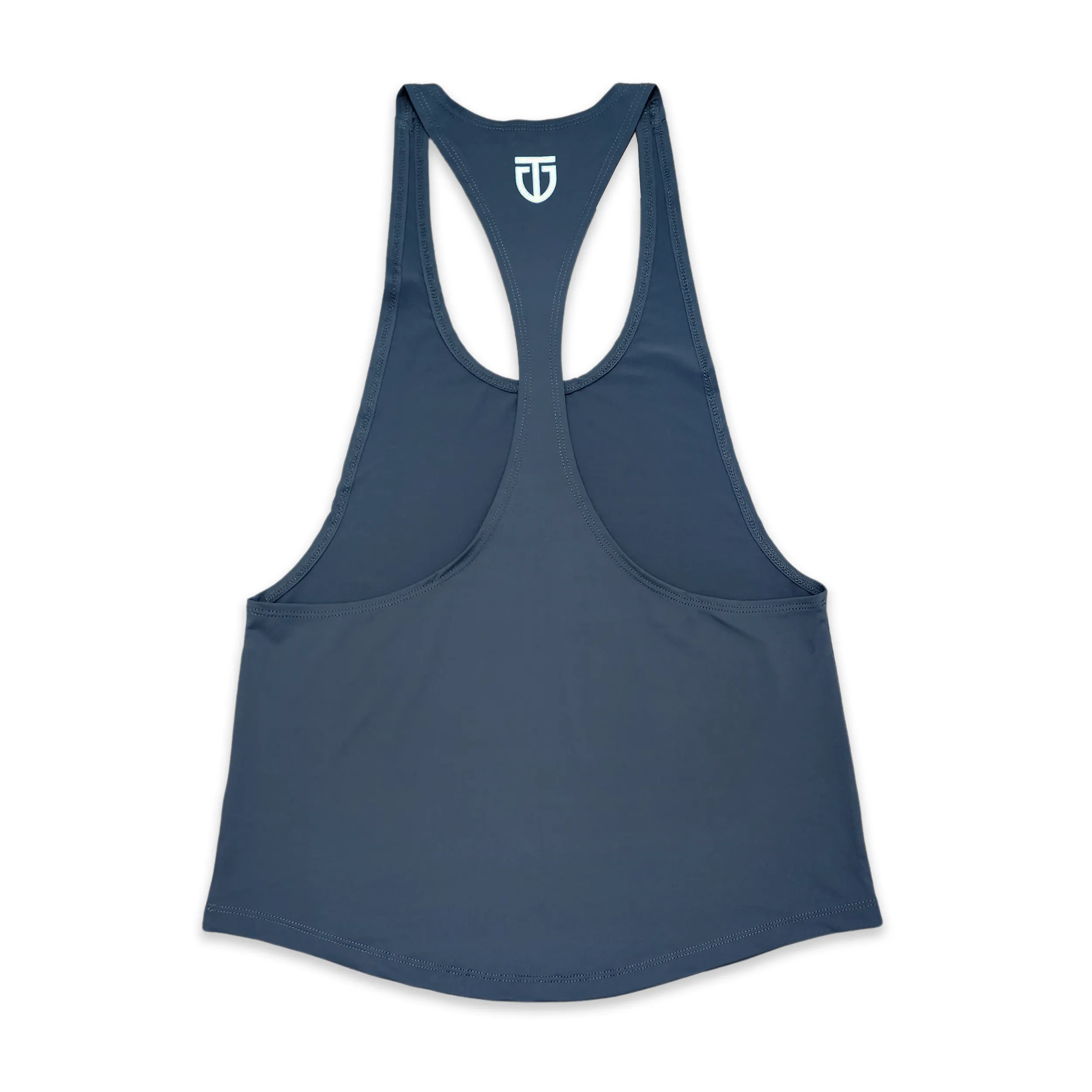 Women's Open-Back Poly Stringer - Dark Grey
