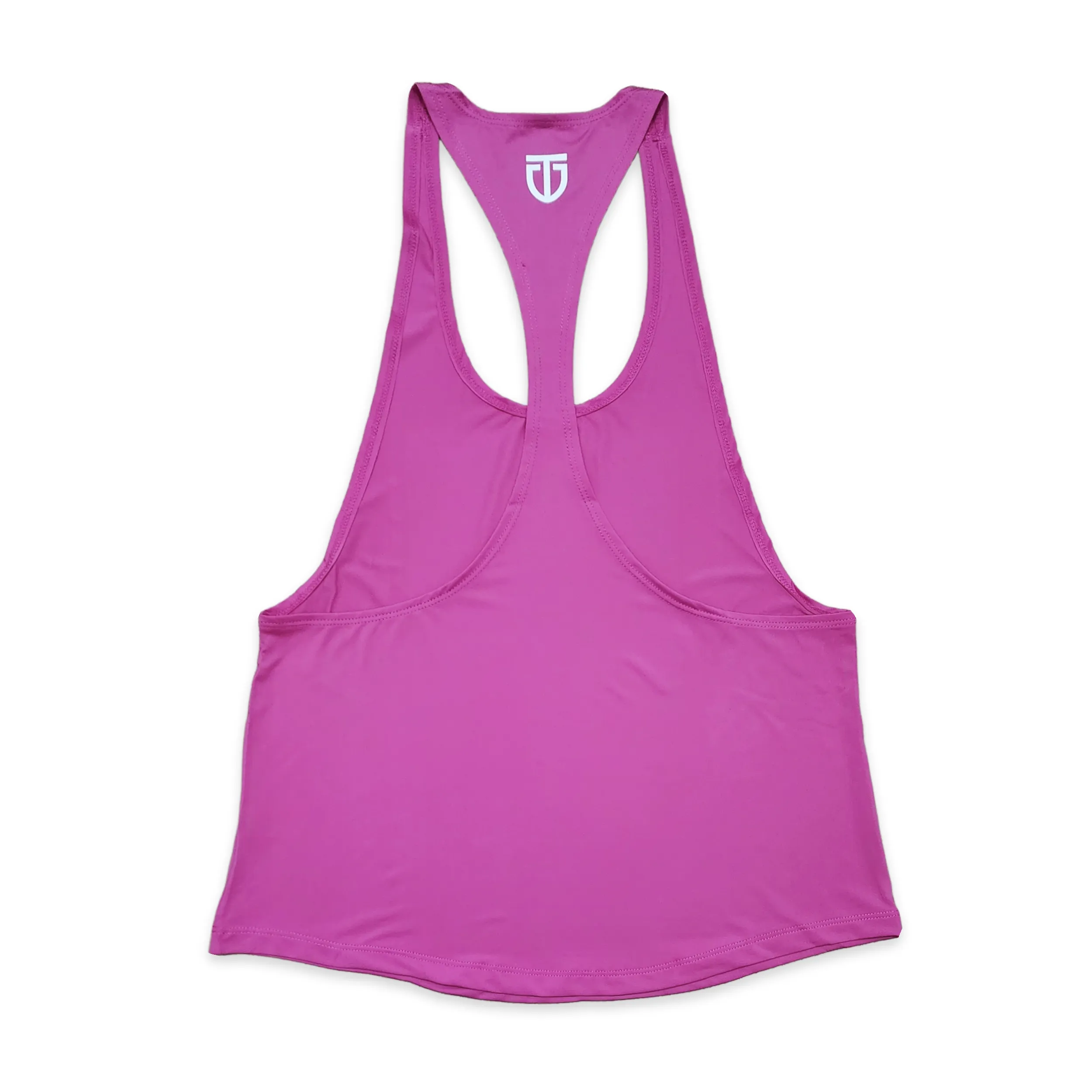 Women's Open-Back Poly Stringer - Hot Pink