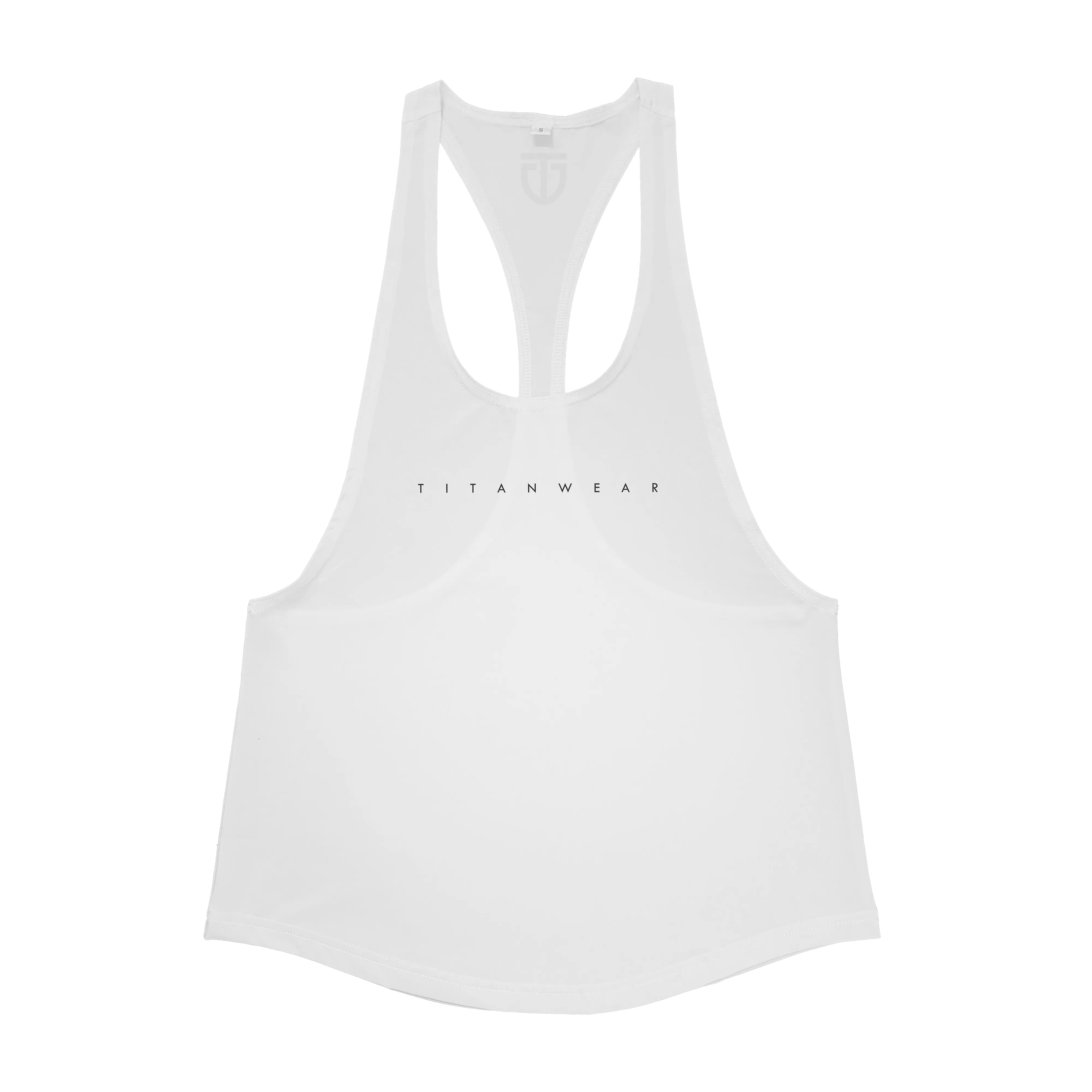 Women's Open-Back Poly Stringer - White
