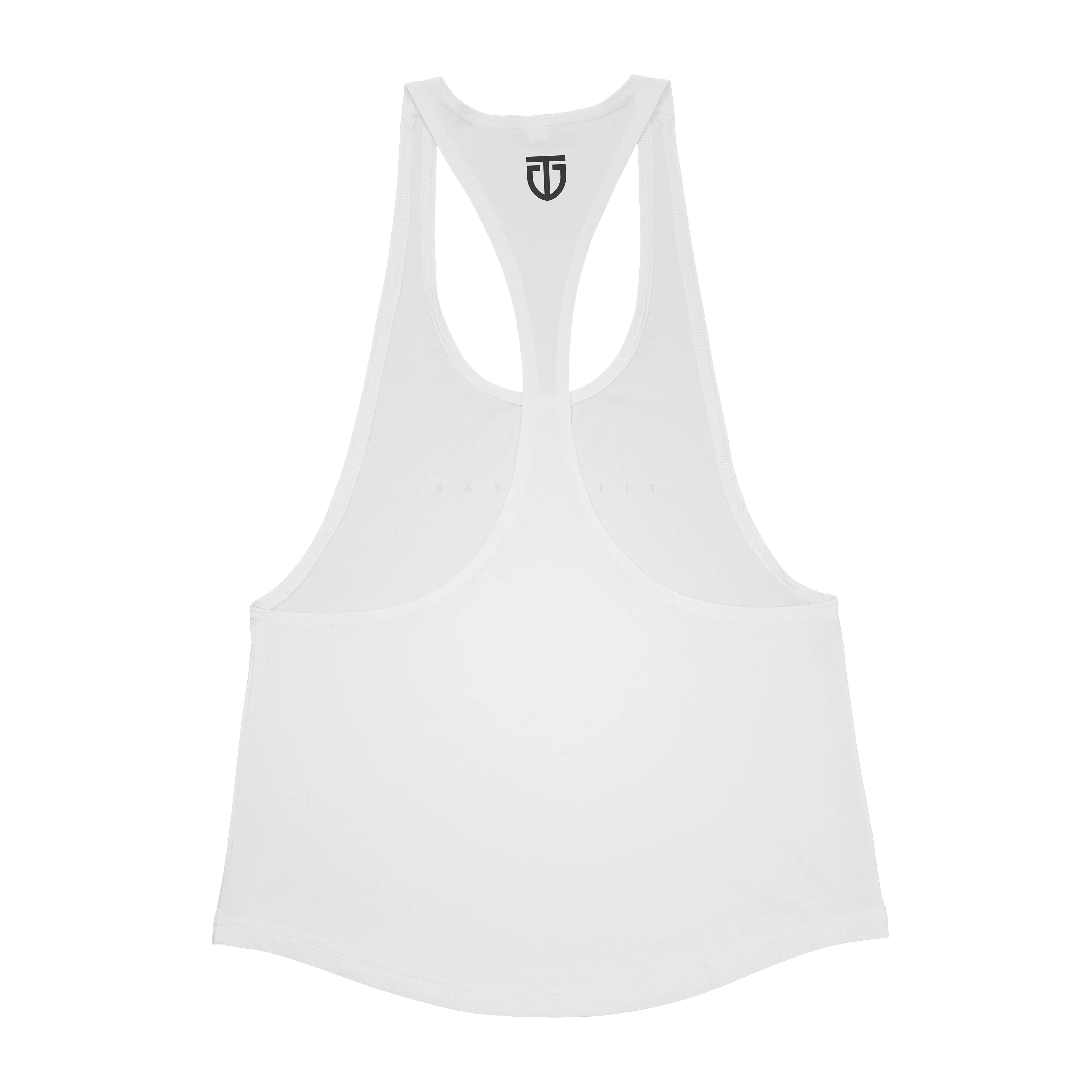 Women's Open-Back Poly Stringer - White