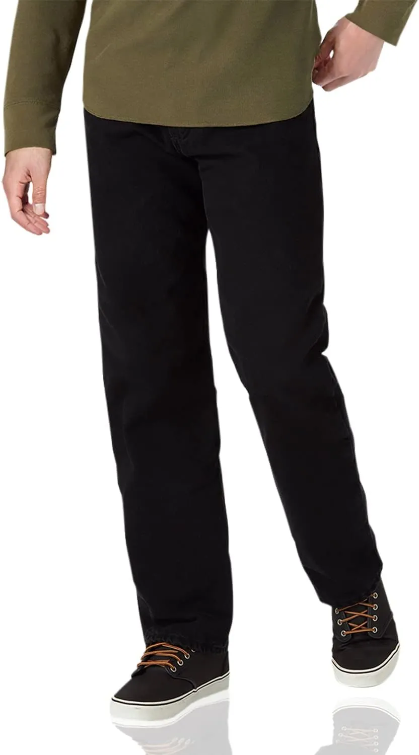 Wrangler Authentics Men's Fleece Lined Five Pocket Jean