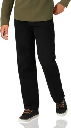 Wrangler Authentics Men's Fleece Lined Five Pocket Jean