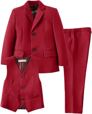 YuanLu Suits for Boys Ring Bearer Outfit Formal Vest and Pants Suit for Boy Wedding Suits Set
